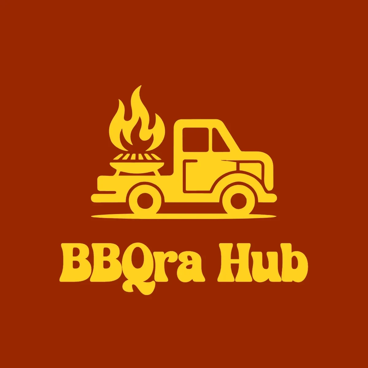 Free BBQ Food Truck Logo Template to Edit Online