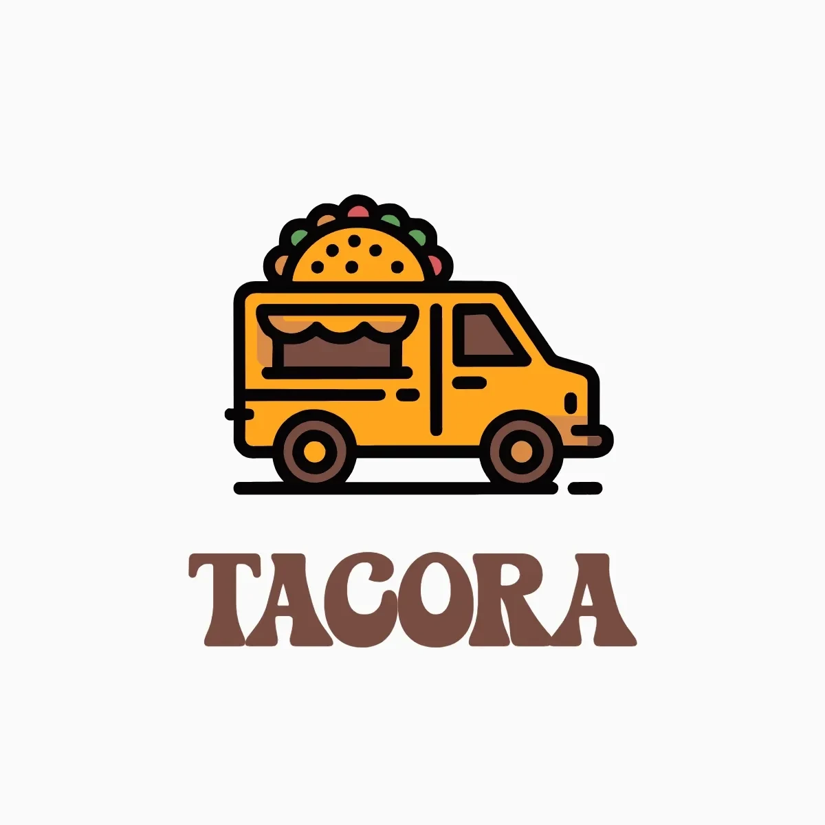 Free Taco Truck Logo Template to Edit Online