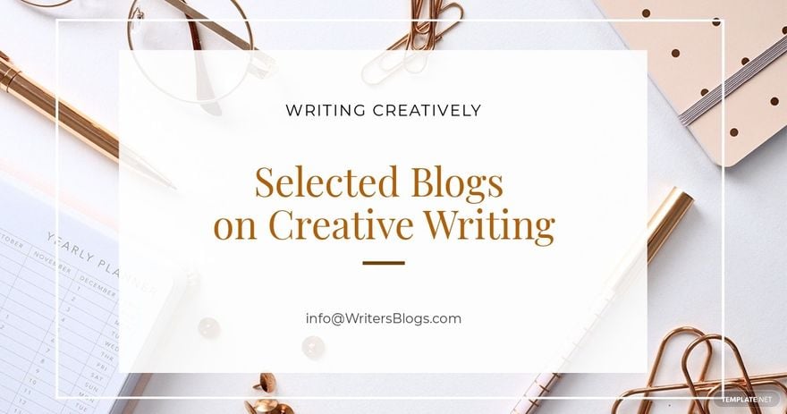 Creative Writing Blog Banner Template