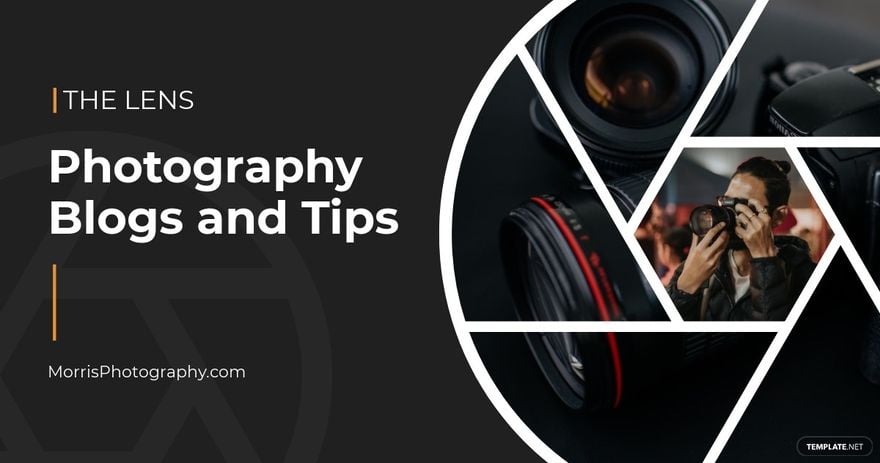 Photography Blog Banner Template