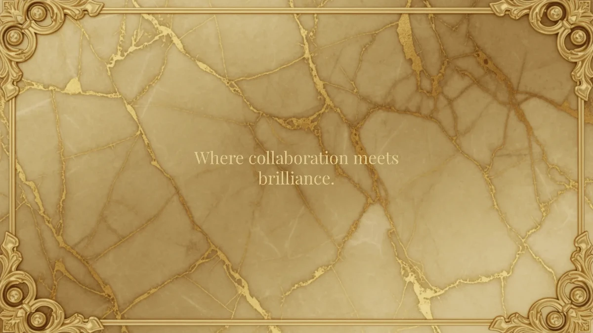 Free Google Team Gold Background Template to Edit Online