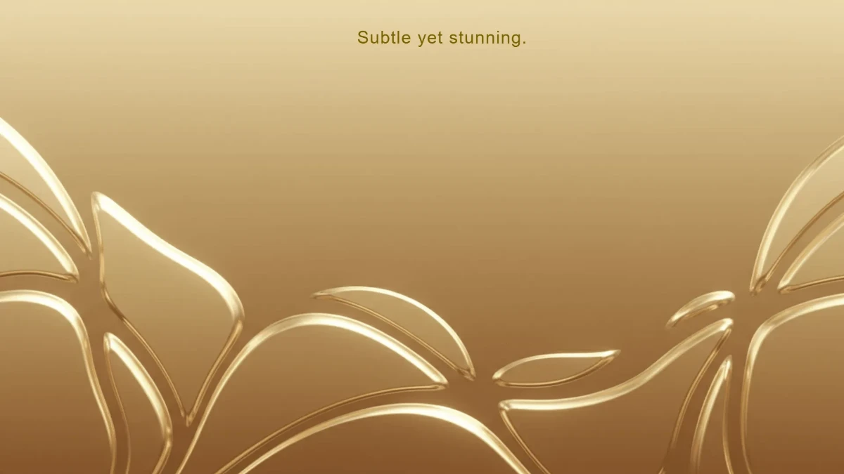 Free Minimalist Gold Background Template to Edit Online