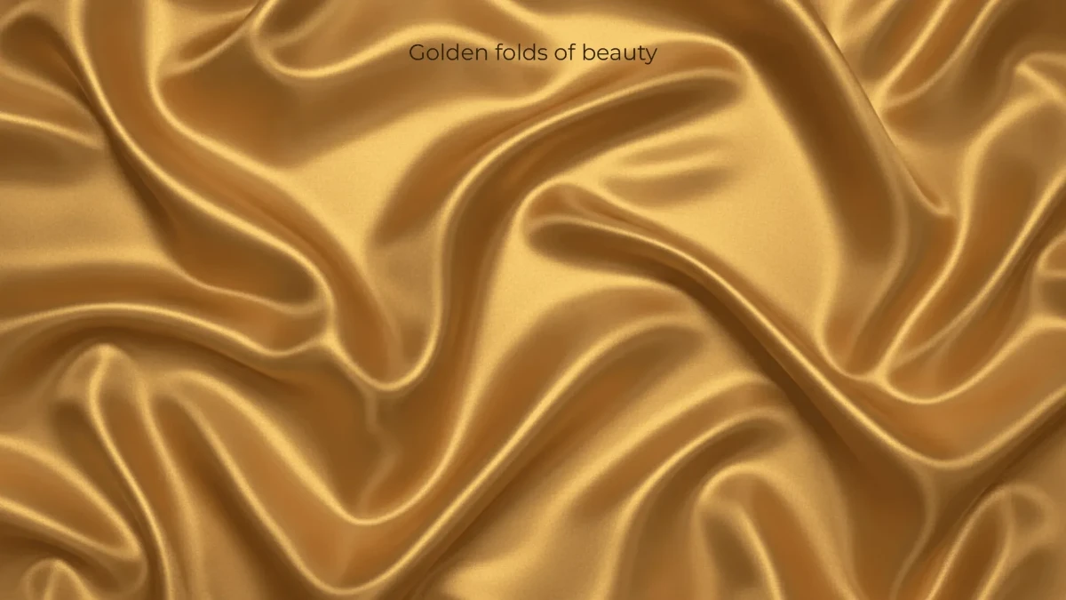 Free Gold Fabric Background Template to Edit Online