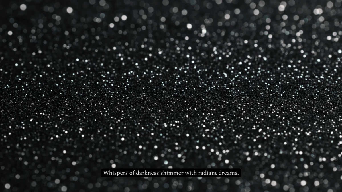 Free Black Glitter  Background Template to Edit Online