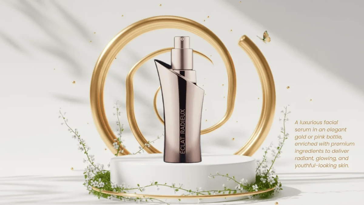 Free Product Gold Background Template to Edit Online