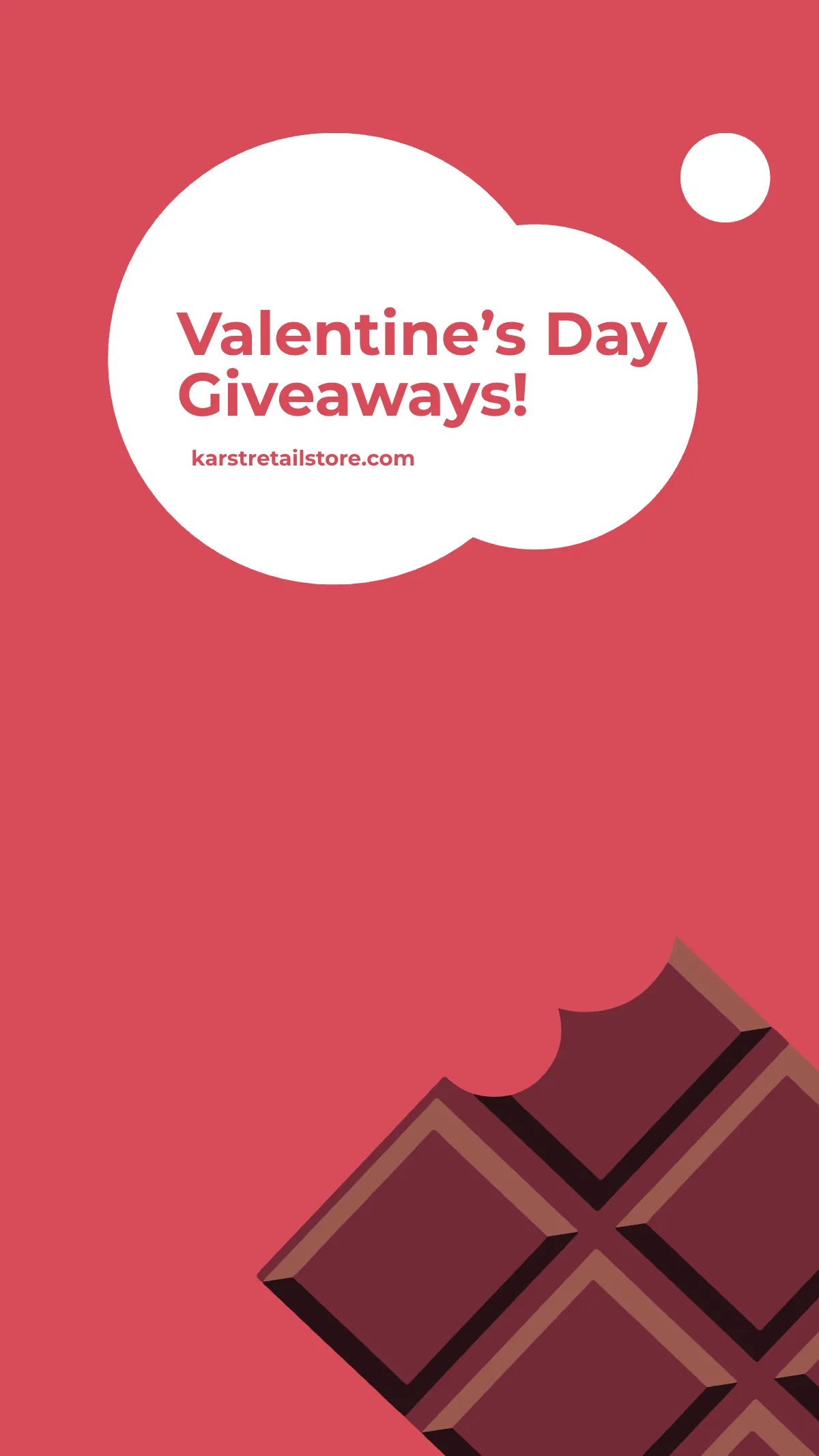 Free Valentine's Day Giveaway Instagram Story Template to Edit Online