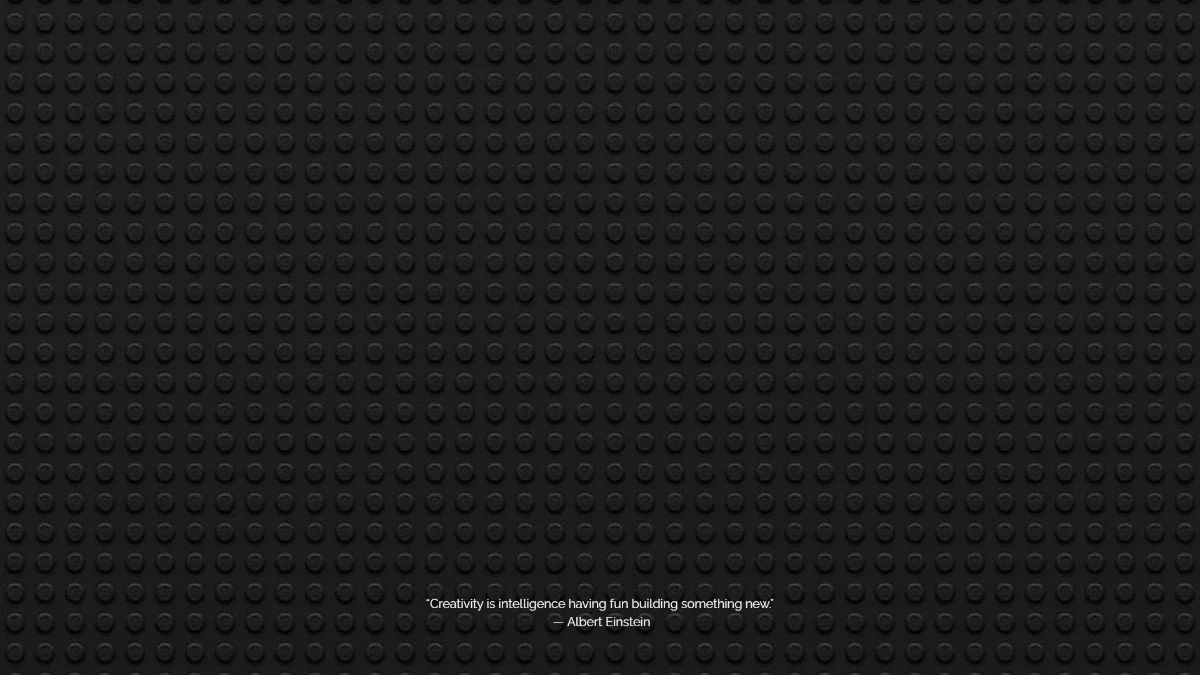 Free Black Lego Background Template to Edit Online