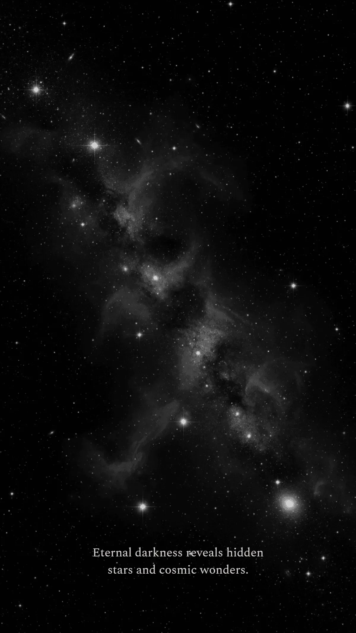 Free Black Outer Space Background Template to Edit Online