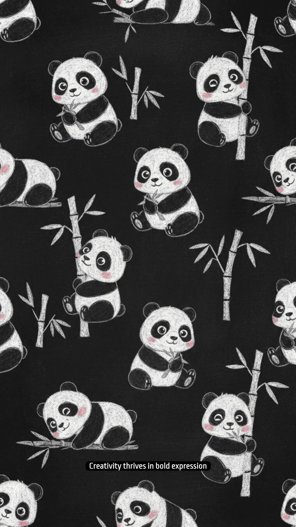 Free Black Cartoon Background Template to Edit Online