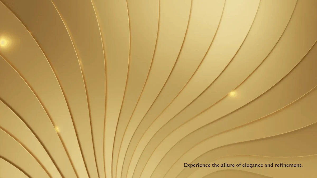 Free Gold Presentation Background Template to Edit Online