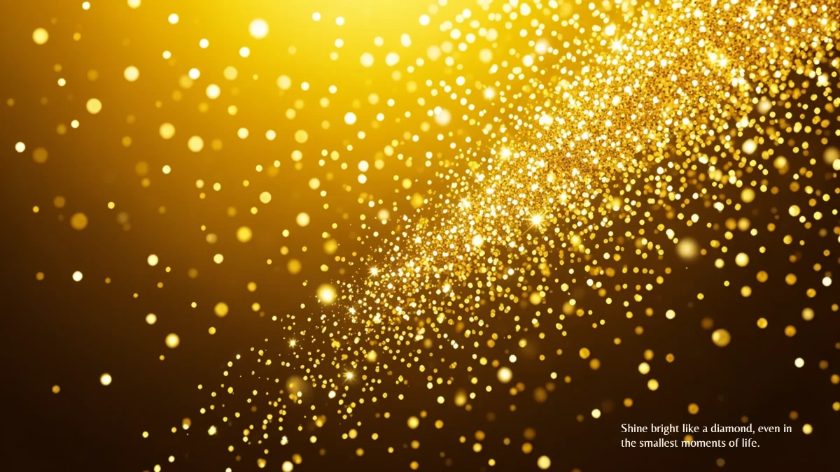 Free Gold Glitter Background Template to Edit Online