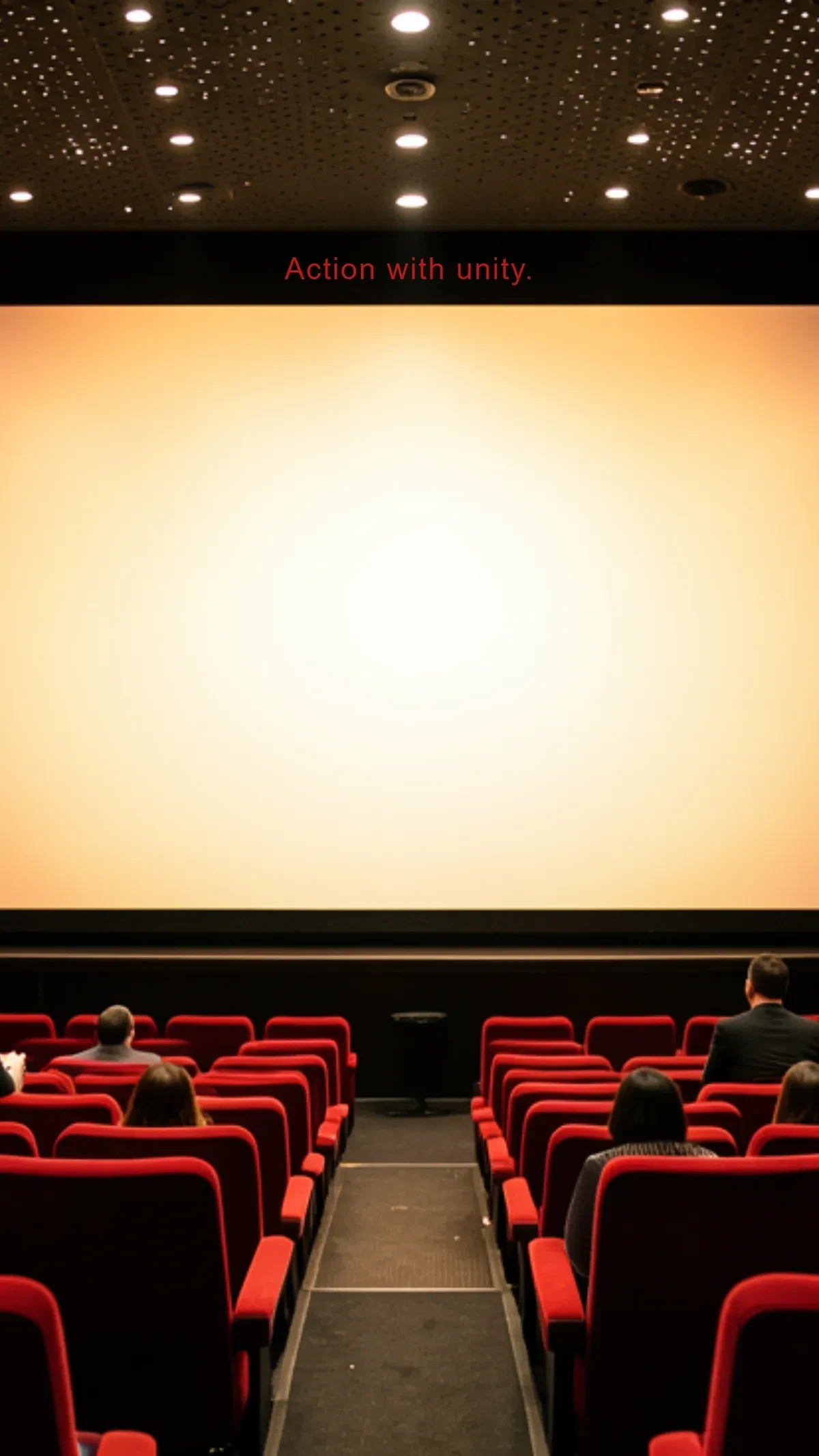 Free Cinema Teams Background Template to Edit Online