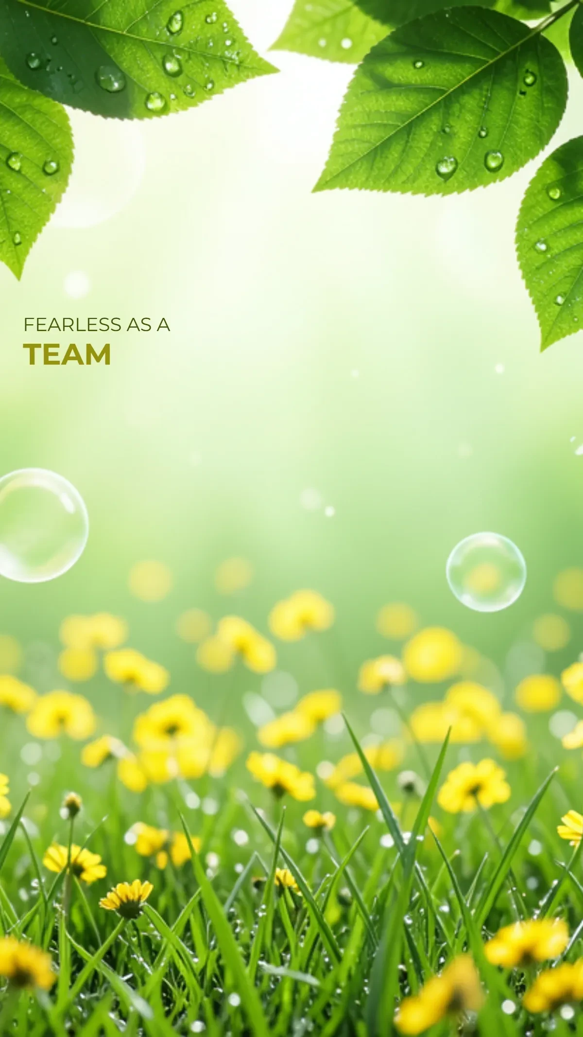 Free Plants Teams Background Template to Edit Online