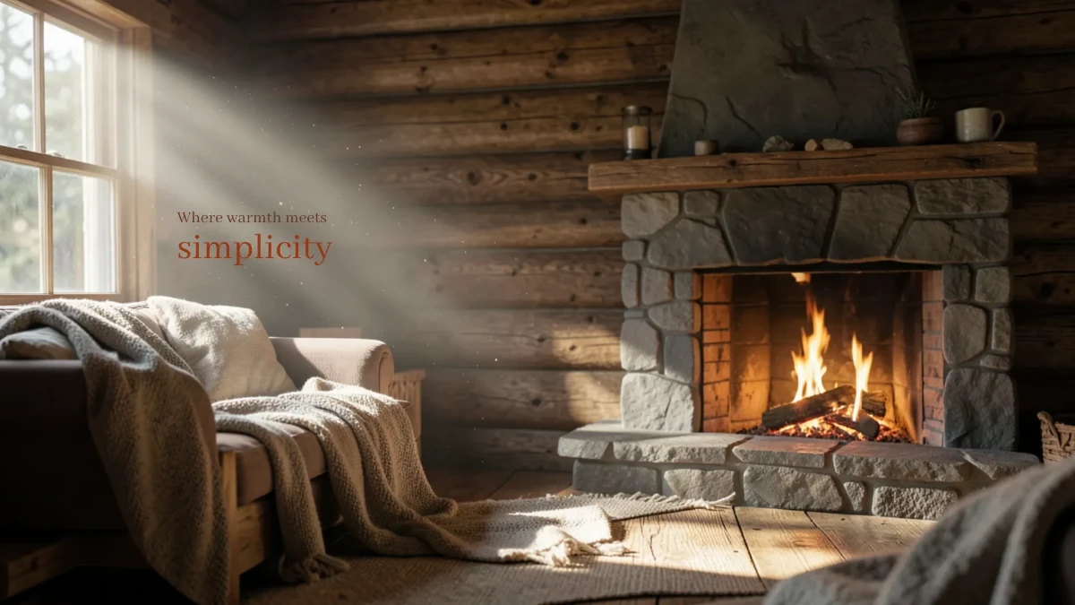 Free Rustic Wooden Cabin Interior Photography Background Template to Edit Online Free Rustic Wooden Cabin Interior Photography Background Template to Edit Online