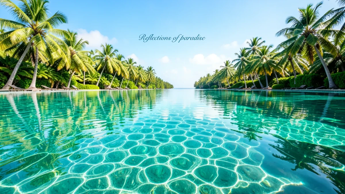 Free Tropical Lagoon Reflection Photography Background Template to Edit Online Free Tropical Lagoon Reflection Photography Background Template to Edit Online