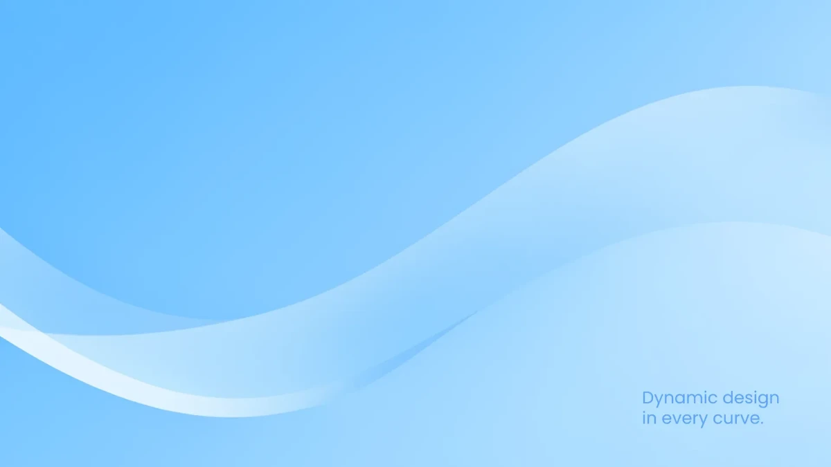 Free Abstract Waveform Blue Background Template to Edit Online