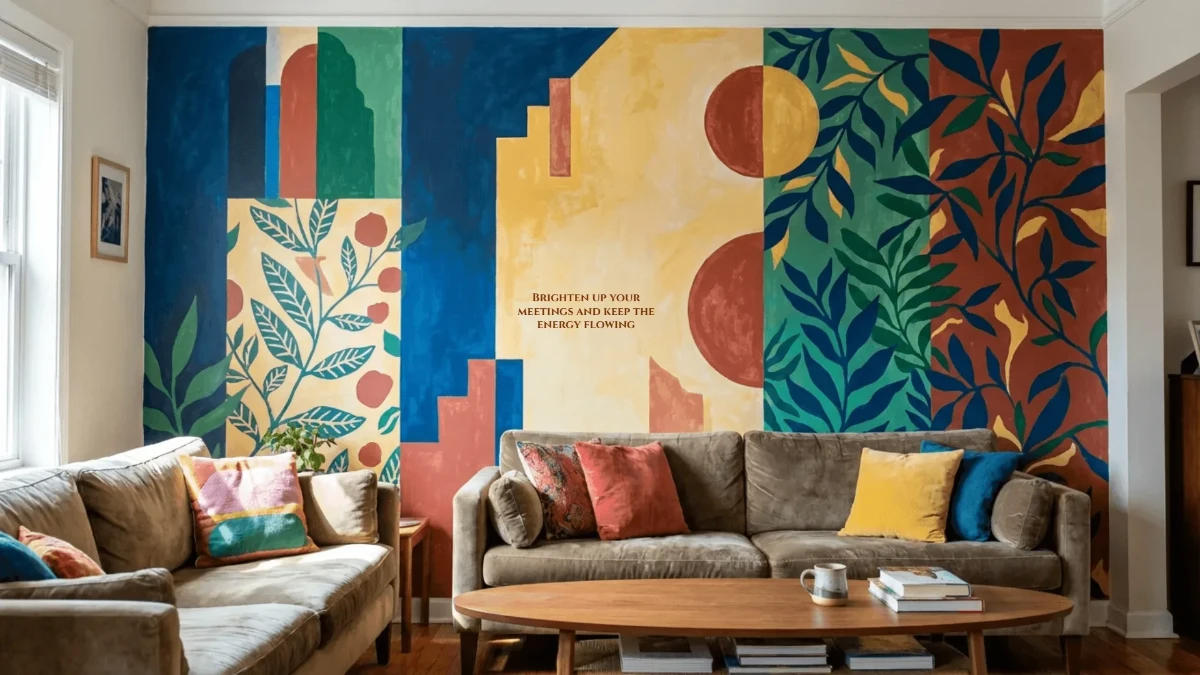 Free Colorful Teams Background Template to Edit Online