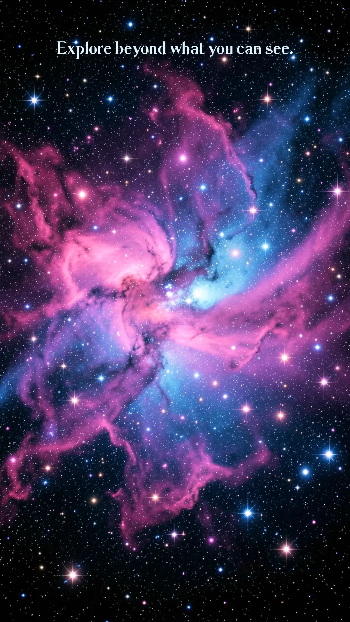 Free Galaxy Mobile Background Template to Edit Online
