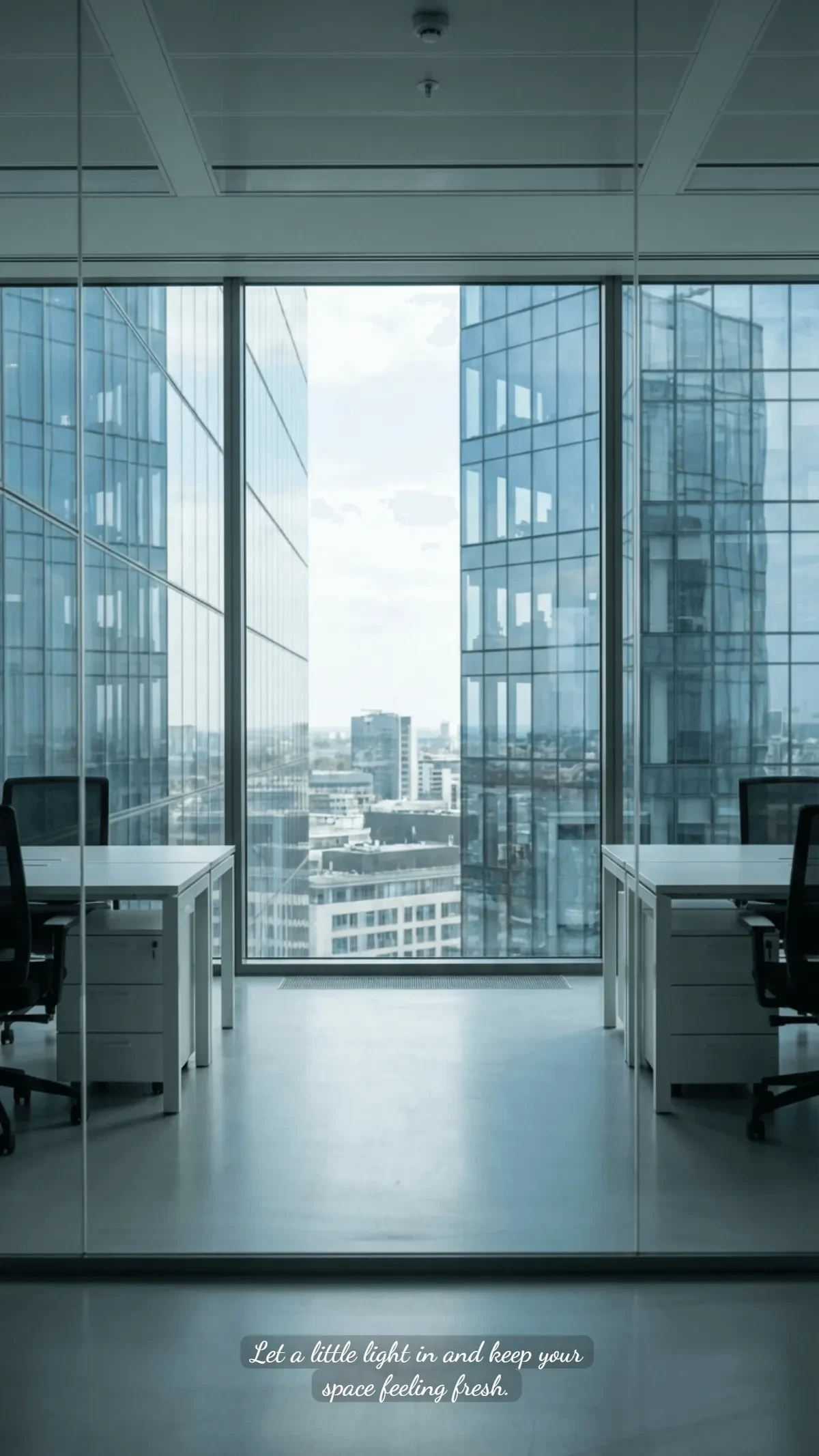 Free Glass Window Teams Background Template to Edit Online