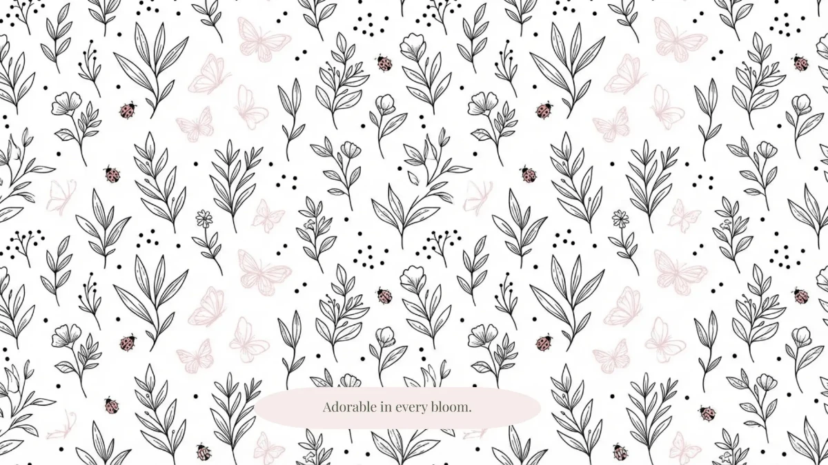 Free Cute Flower Background Template to Edit Online