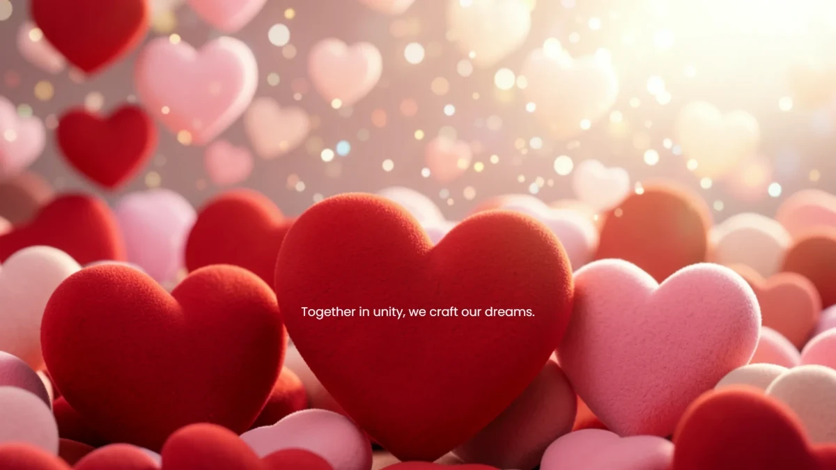 Free Love Teams Background Template to Edit Online