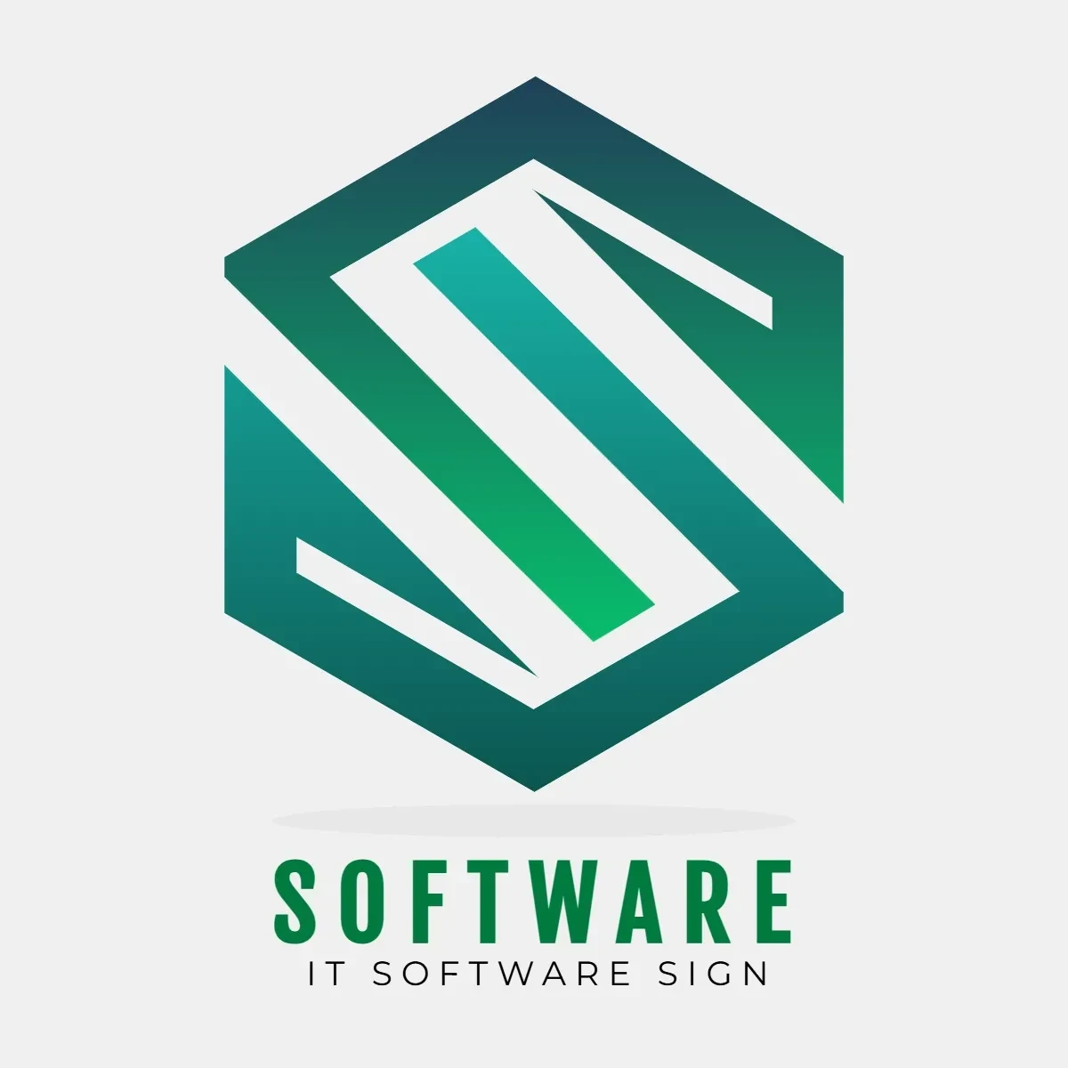 Free IT Software Sign Clip Art Template to Edit Online