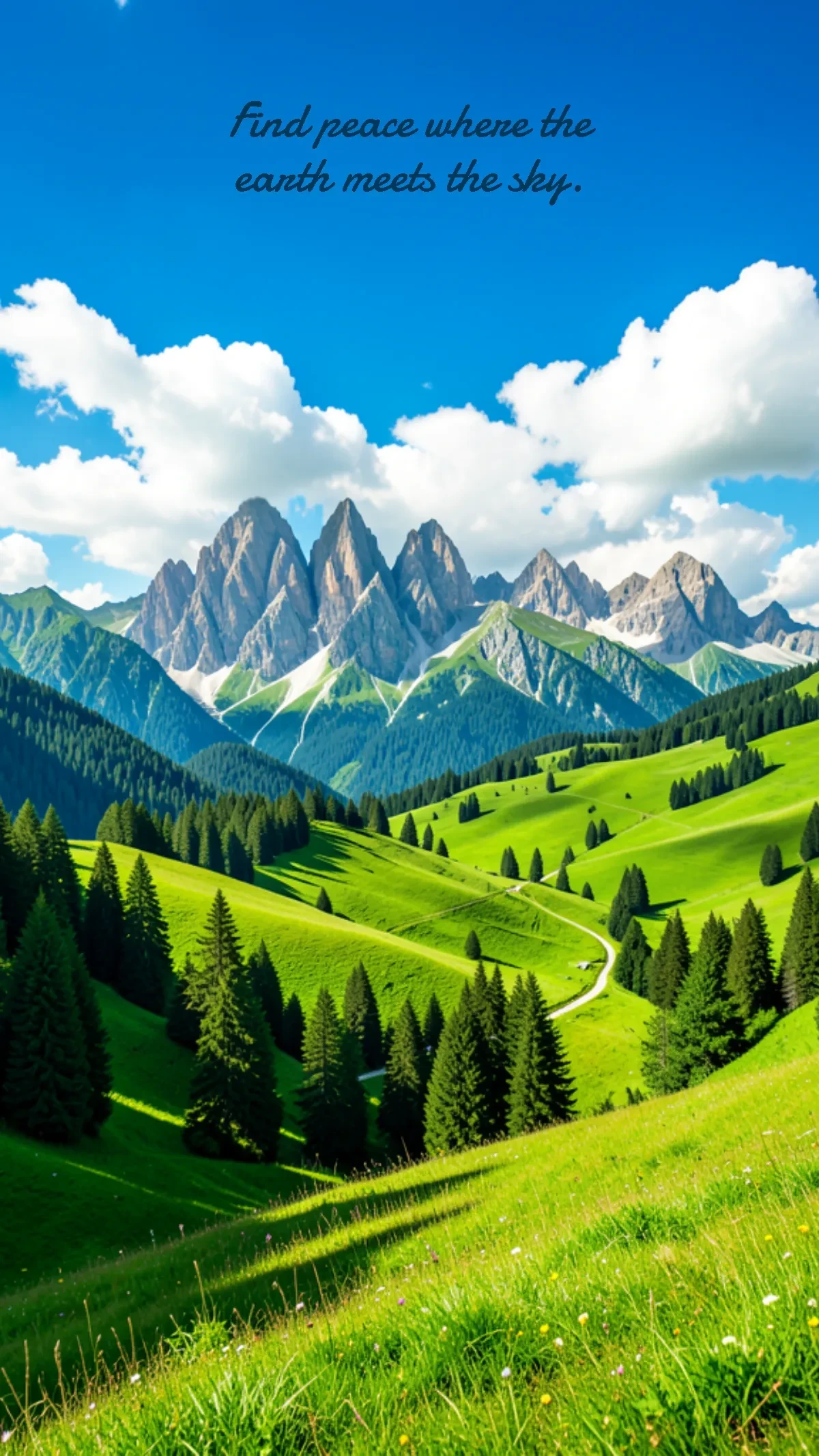 Free Landscape Mobile Background Template to Edit Online