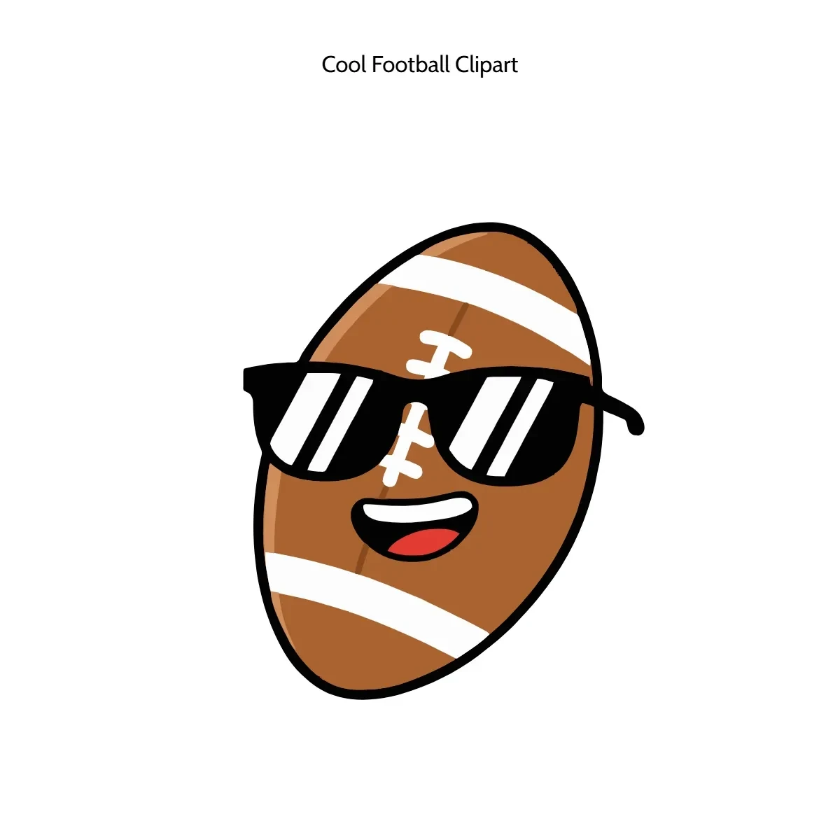 Free Cool Football Vector Clipart (PNG, SVG) to Edit Online