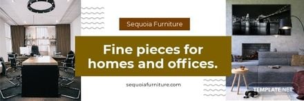 Furniture Store Email Header Template
