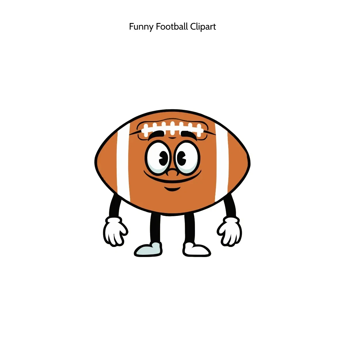 Free Funny Football Vector Clipart (PNG, SVG) to Edit Online
