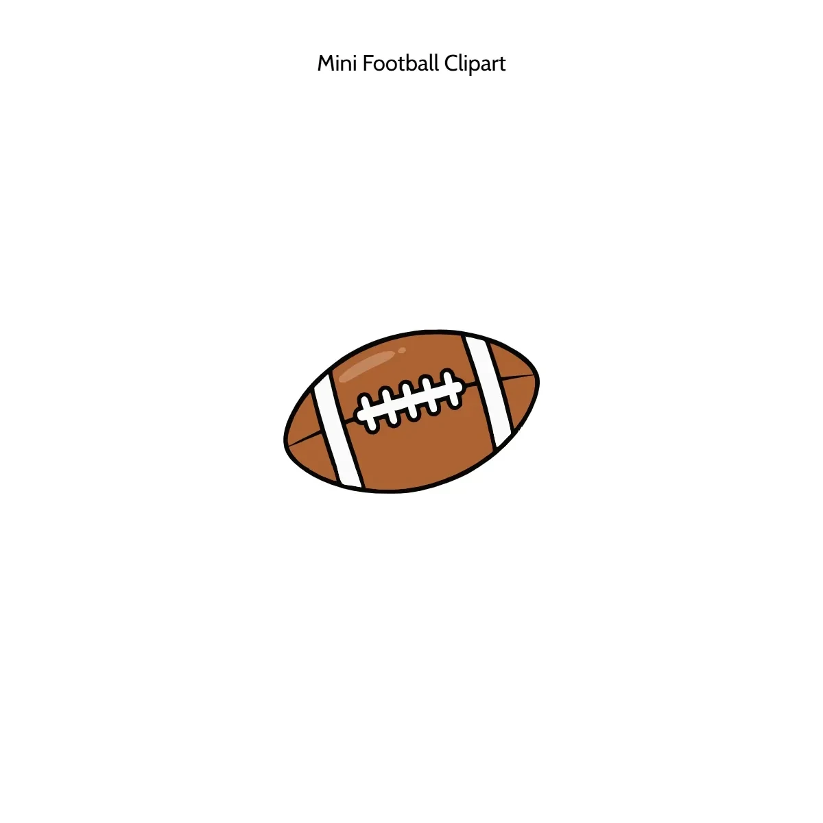 Free Mini Football Vector Clipart (PNG, SVG) to Edit Online