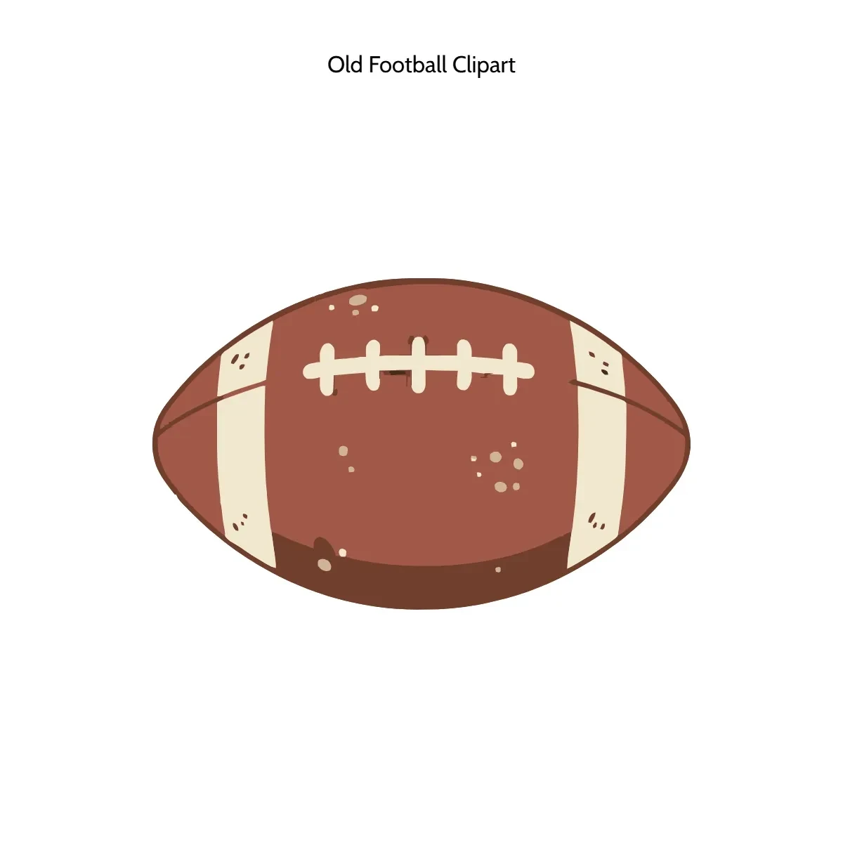 Free Old Football Vector Clipart (PNG, SVG) to Edit Online