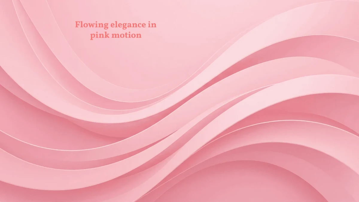 Free Ribbon Flow Pink Background Template to Edit Online