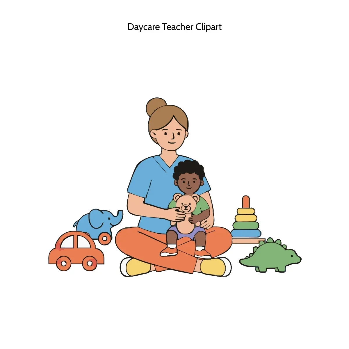 Free Daycare Teacher Clipart Template to Edit Online Free Daycare Teacher Clipart Template to Edit Online