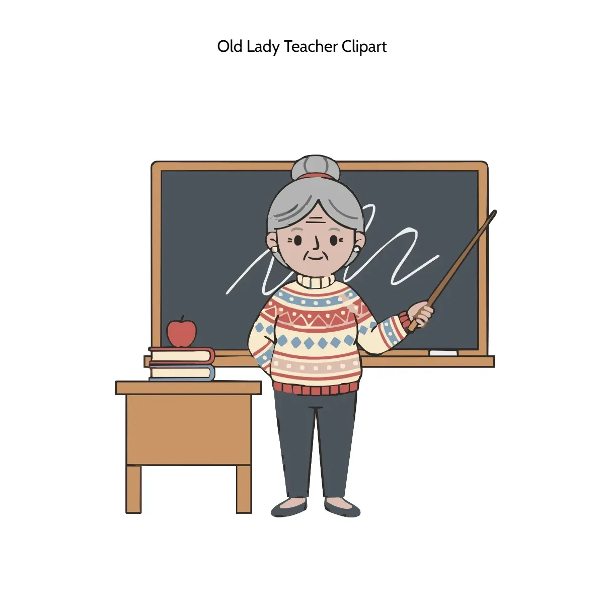 Free Old Lady Teacher Clipart Template to Edit Online Free Old Lady Teacher Clipart Template to Edit Online