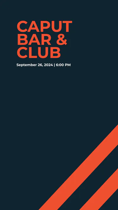 Free Party Invitation Instagram Story Template to Edit Online