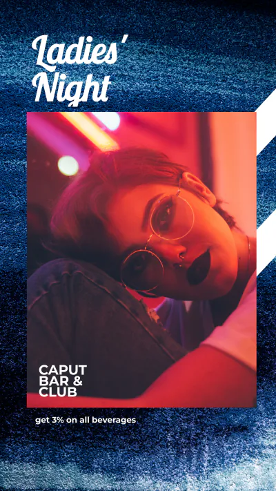 Free Party Invitation Instagram Story Template to Edit Online