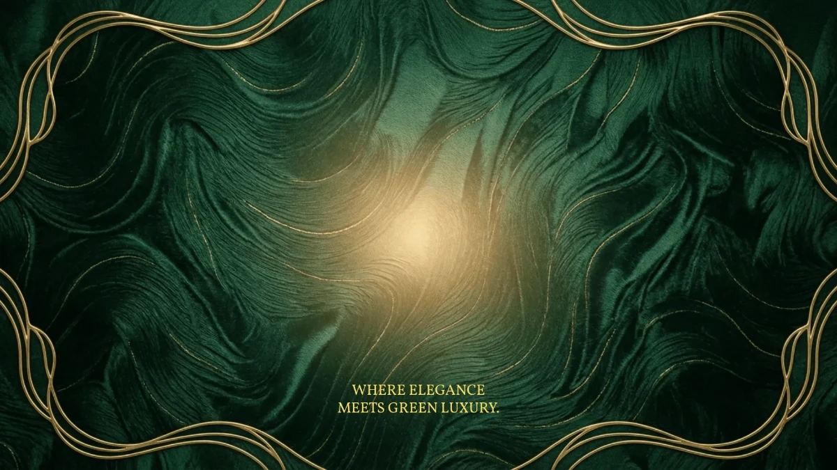 Free Luxury Green Background Template to Edit Online