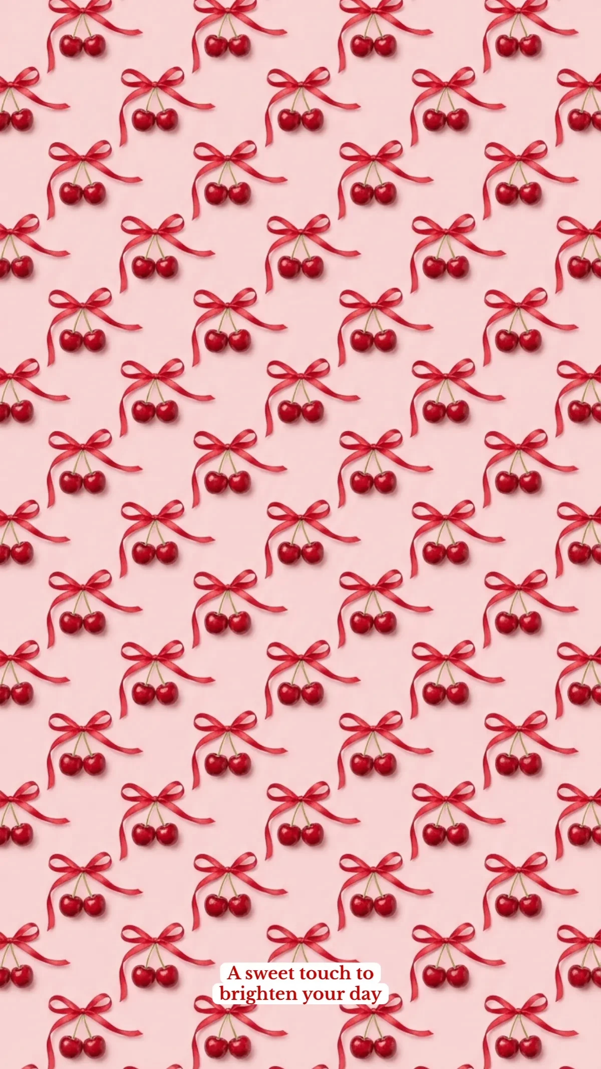 Free Red Cherry Mobile Background Template to Edit Online