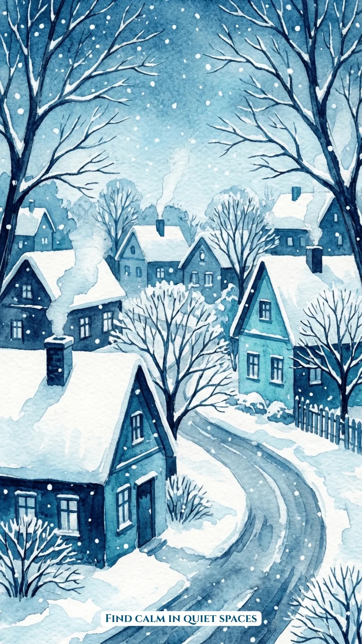 Free Winter Mobile Background Template to Edit Online Free Winter Mobile Background Template to Edit Online