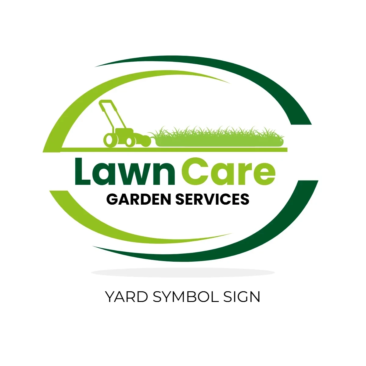 Free Yard Symbol Sign Clip Art Template to Edit Online