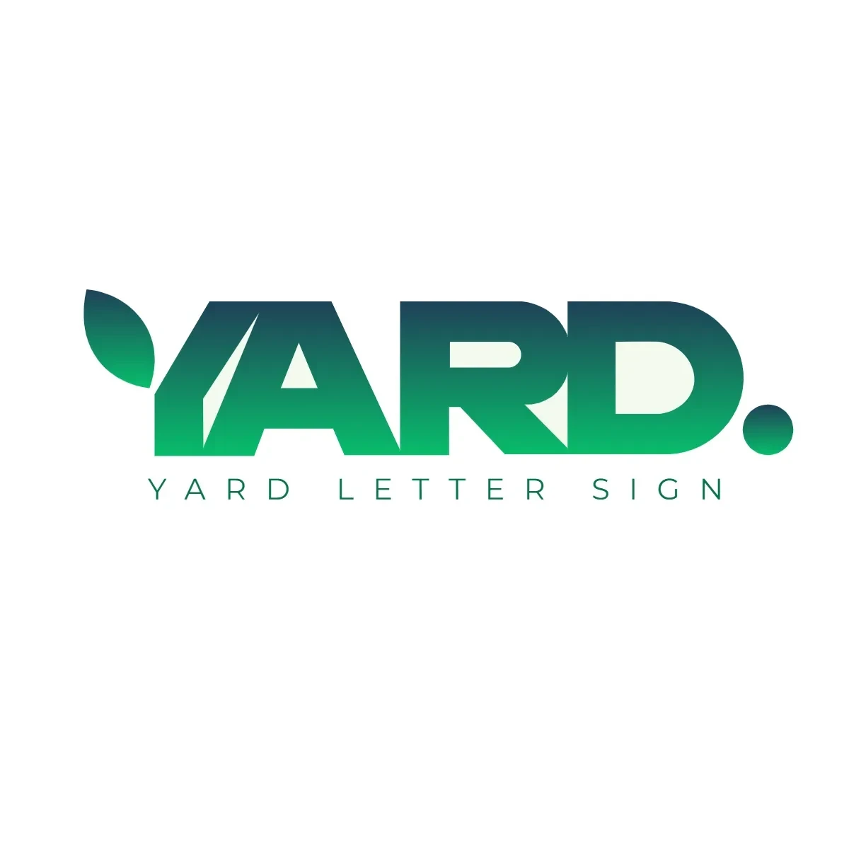 Free Yard Letter Sign Clip Art Template to Edit Online