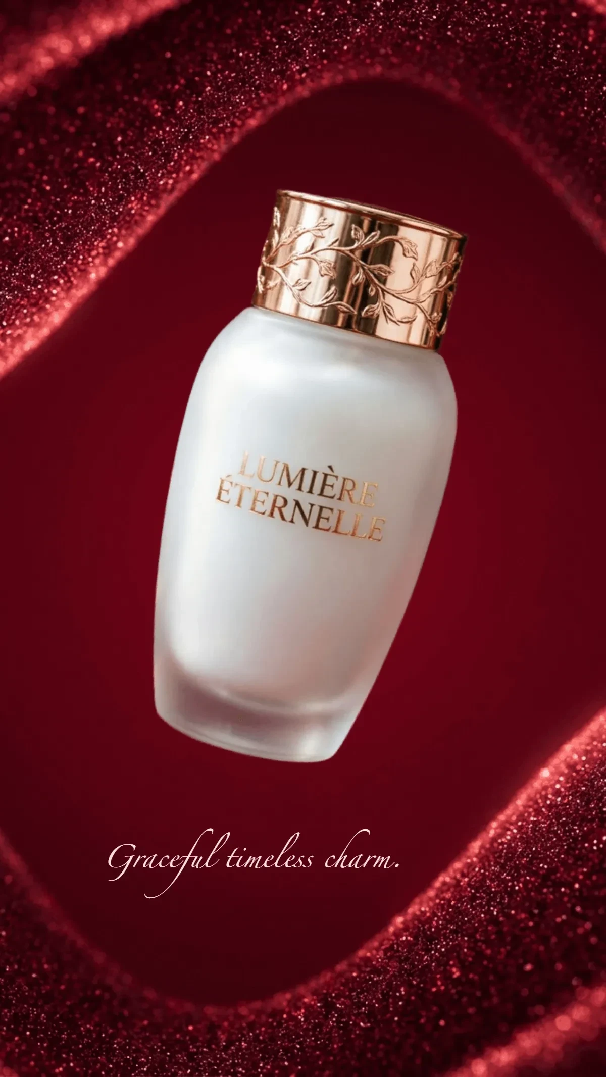 Free Elegant Red Background Template to Edit Online