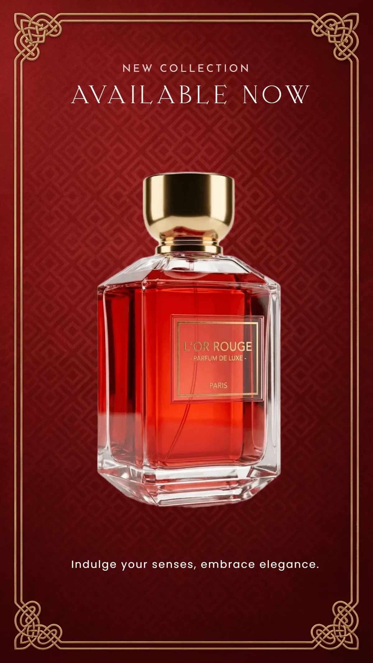 Free Red Border Background Template to Edit Online