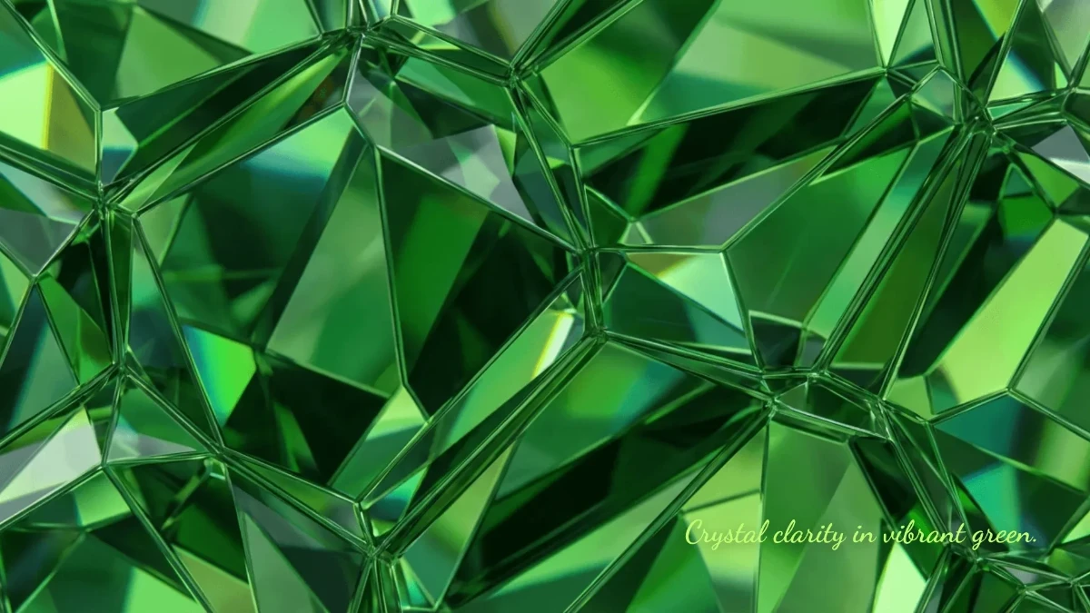 Free Green Crystal Texture Background Template to Edit Online
