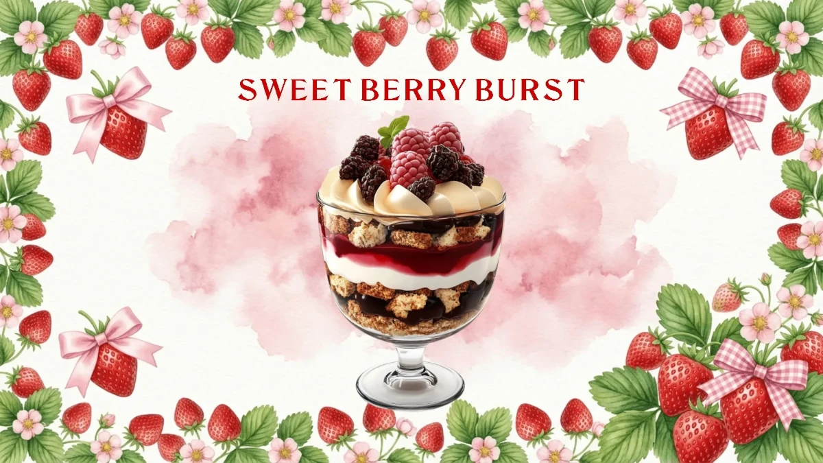 Free Red Watercolor Strawberry Jam Background Template to Edit Online