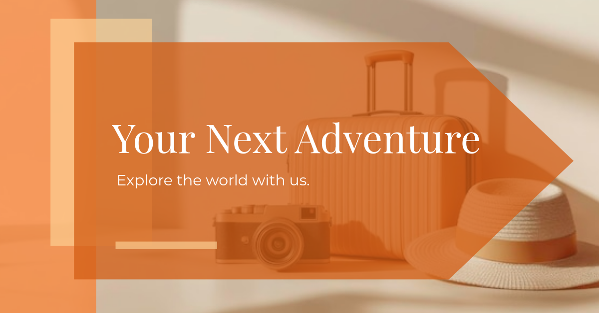 Free Adventure Blog Banner Template to Edit Online