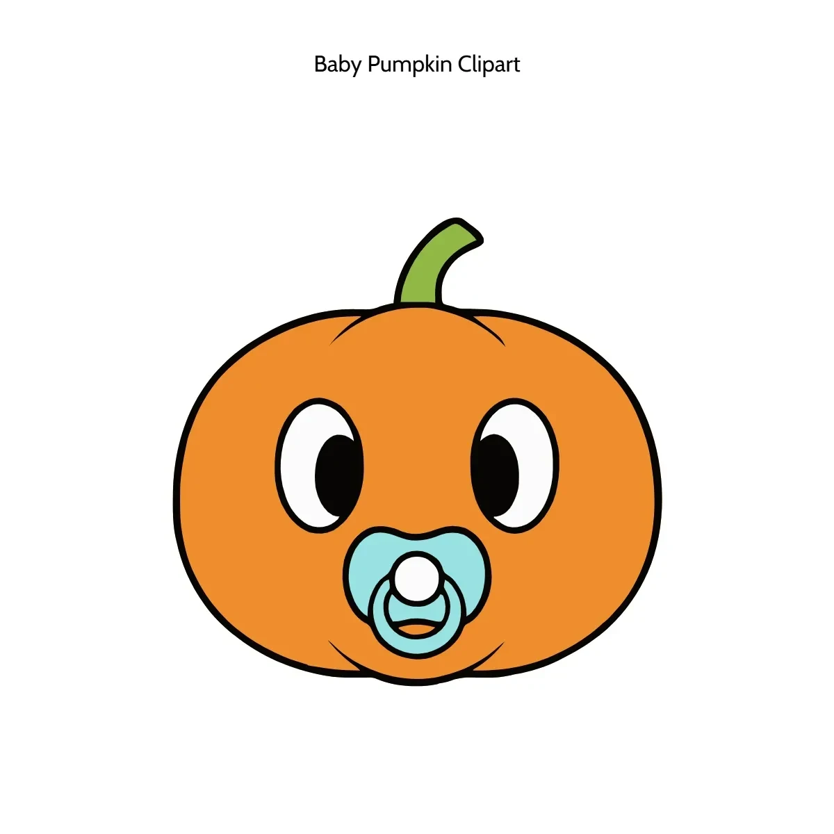 Free Baby Pumpkin Clipart Template to Edit Online
