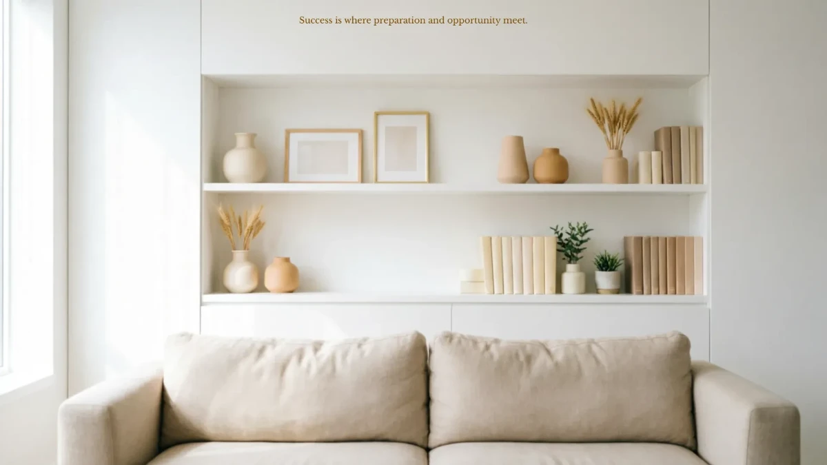 Free Home Office Zoom Background Template to Edit Online