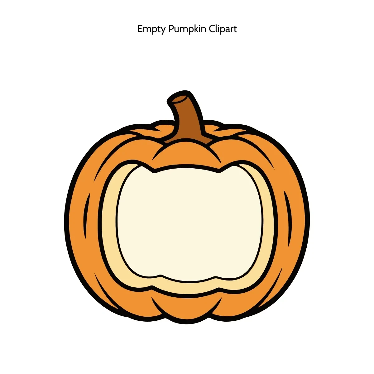 Free Empty Pumpkin Vector Clipart (PNG, SVG) to Edit Online Free Empty Pumpkin Vector Clipart (PNG, SVG) to Edit Online